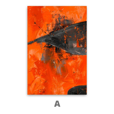 Quadro Stampa su Tela Abbraccio di Fuoco - CupidoDesign