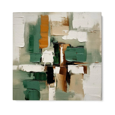 Quadro Stampa su Tela Abbraccio Verde - CupidoDesign