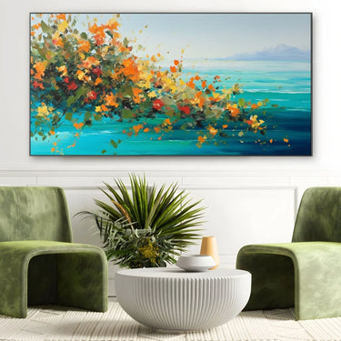 Quadro Stampa su Tela Acque Fiorite - CupidoDesign