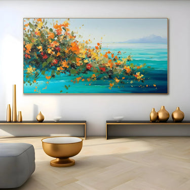 Quadro Stampa su Tela Acque Fiorite - CupidoDesign