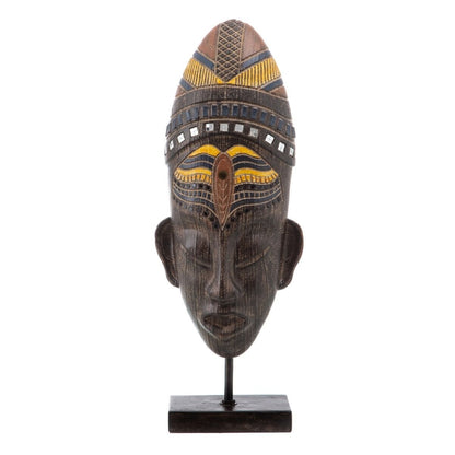 Afrikansk mands hoved 17 x 16 x 46 cm