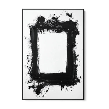 Quadro Stampa su Tela Al di là dello specchio - CupidoDesign