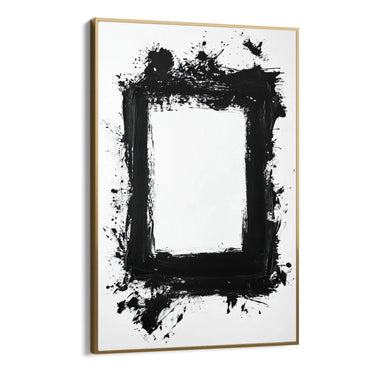 Quadro Stampa su Tela Al di là dello specchio - CupidoDesign