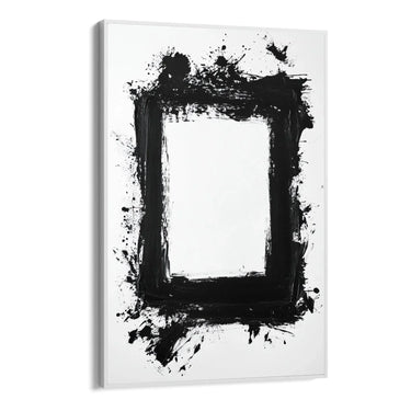Quadro Stampa su Tela Al di là dello specchio - CupidoDesign
