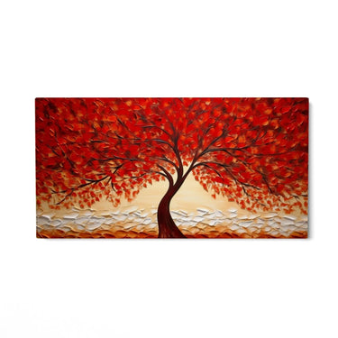 Quadro Stampa su Tela Albero Ardente d'Amore - CupidoDesign