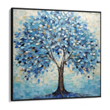 Albero azzurro