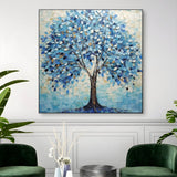 Arbre bleu