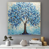 Arbre bleu