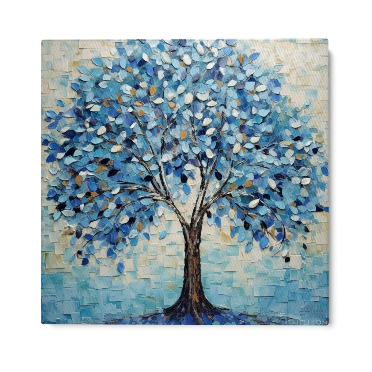 Albero azzurro