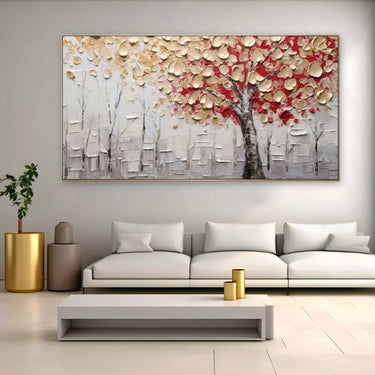 Quadro Stampa su Tela Albero del silenzio - CupidoDesign