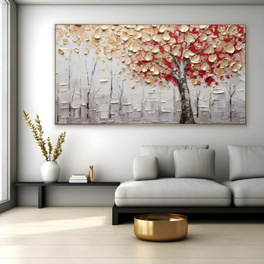 Quadro Stampa su Tela Albero del silenzio - CupidoDesign