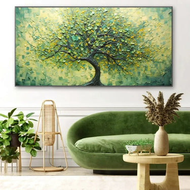 Quadro Stampa su Tela Albero del vento - CupidoDesign