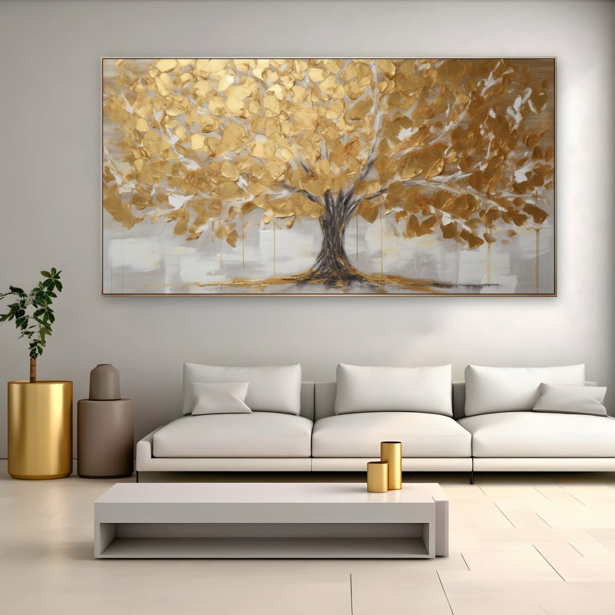 Baum des Glücks 75x150cm