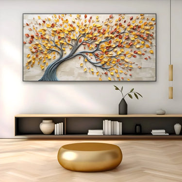 Quadro Stampa su Tela Albero di Luce - CupidoDesign
