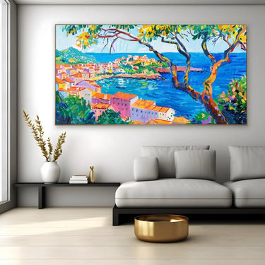 Quadro Stampa su Tela Ideale di Alghero, Sardegna, Italia - CupidoDesign