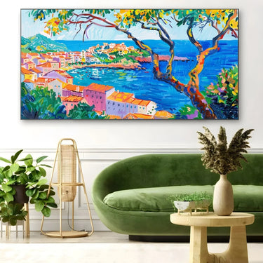 Quadro Stampa su Tela Ideale di Alghero, Sardegna, Italia - CupidoDesign