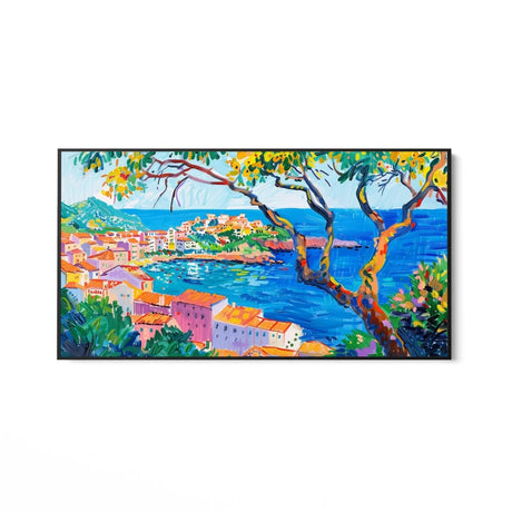 Quadro Stampa su Tela Ideale di Alghero, Sardegna, Italia - CupidoDesign