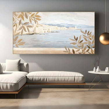 Quadro Stampa su Tela Ricordo di Alghero, Sardegna, Italia - CupidoDesign