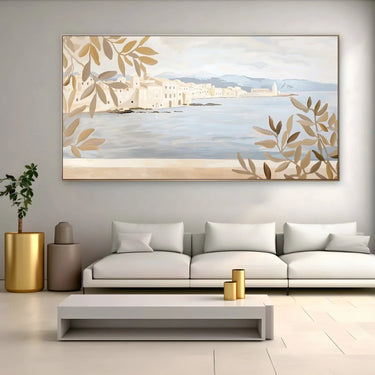 Quadro Stampa su Tela Ricordo di Alghero, Sardegna, Italia - CupidoDesign