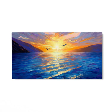 Quadro Stampa su Tela Ali al Crepuscolo - CupidoDesign