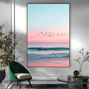 Quadro Stampa su Tela Ali del Mare - CupidoDesign