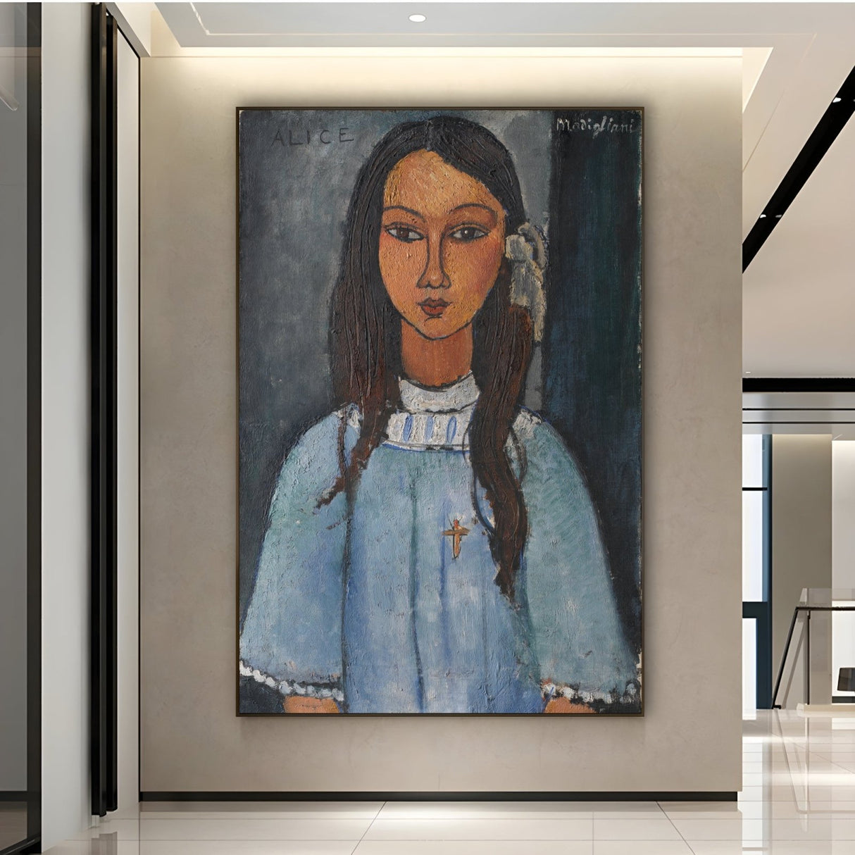 Alice, Amedeo Modigliani - CupidoDesign