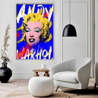 Quadro Stampa su Tela Andy Warhol Marylin Monroe - CupidoDesign