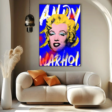Quadro Stampa su Tela Andy Warhol Marylin Monroe - CupidoDesign