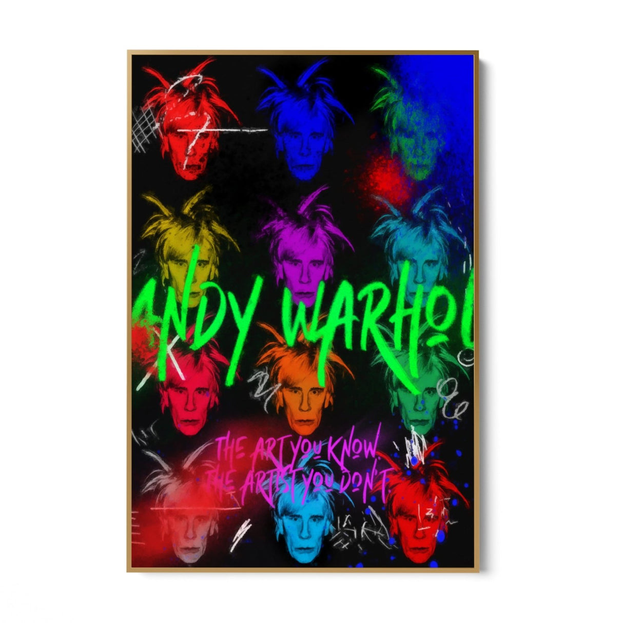 Andy Warhol Self Portraits - CupidoDesign