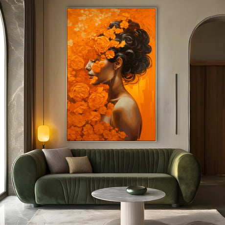 Naranja floral