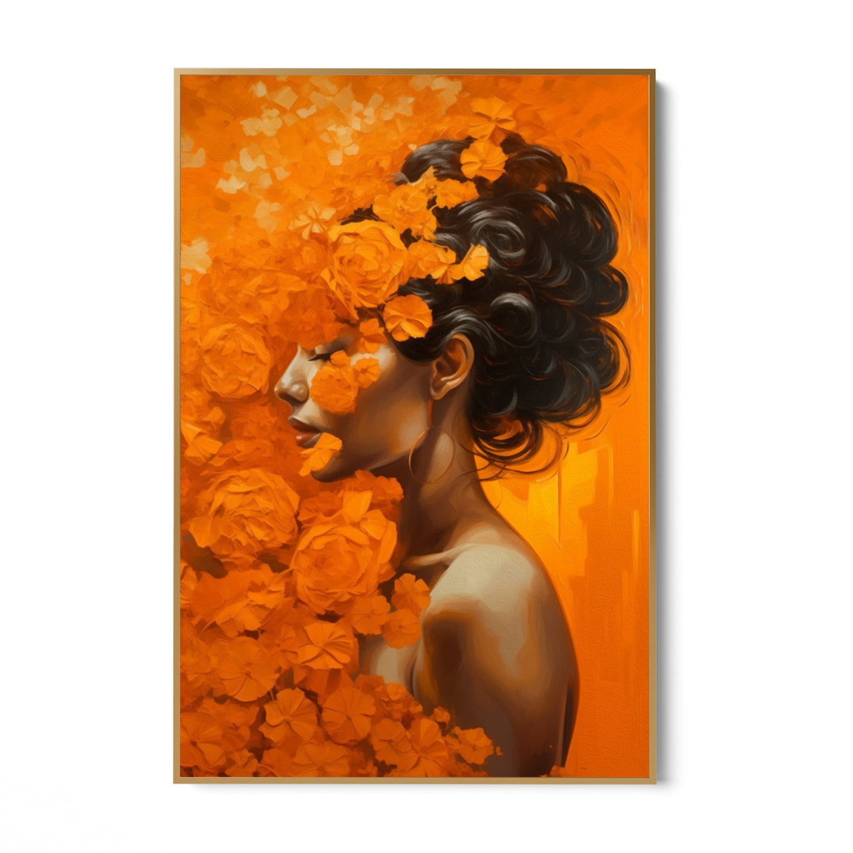 Naranja floral