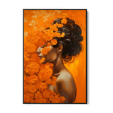 Naranja floral