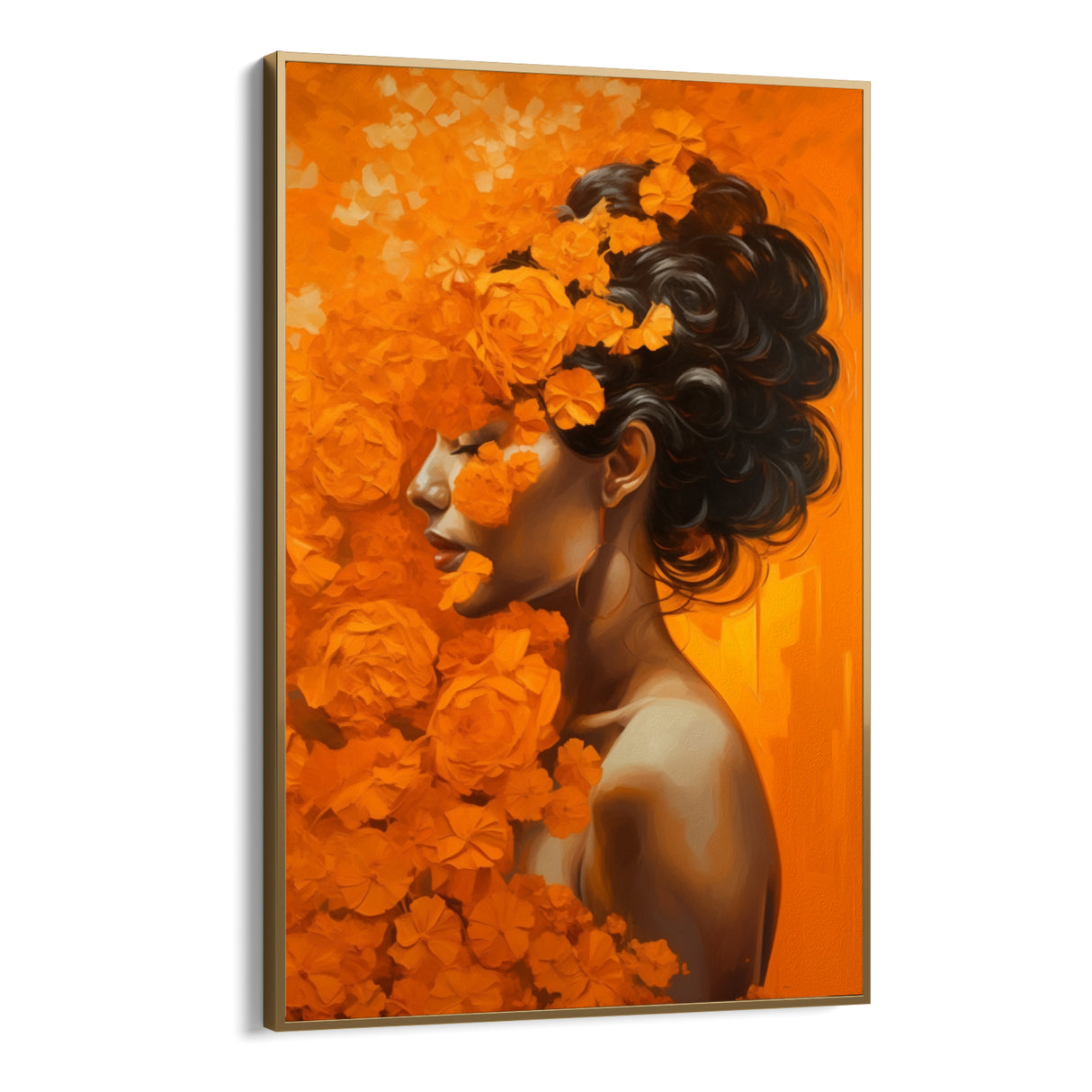 Naranja floral