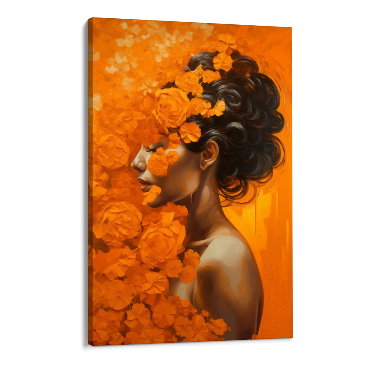 Naranja floral