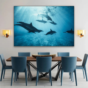 Quadro Stampa su Tela Armonia Acquatica - CupidoDesign