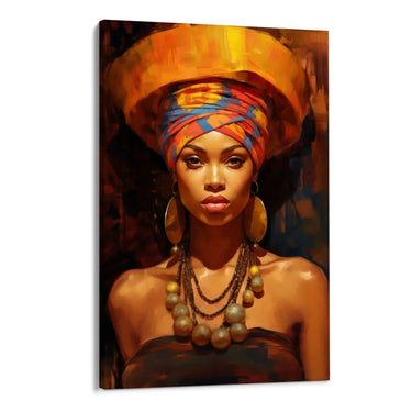 Quadro Stampa su Tela Armonia Africana - CupidoDesign