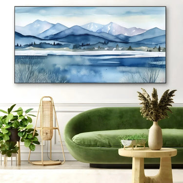Quadro Stampa su Tela Armonia Alpina - CupidoDesign