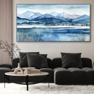 Quadro Stampa su Tela Armonia Alpina - CupidoDesign