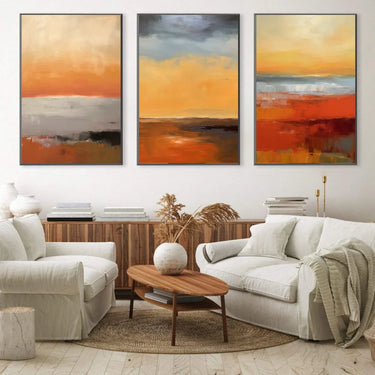 Quadro Stampa su Tela Armonia Ardente - CupidoDesign