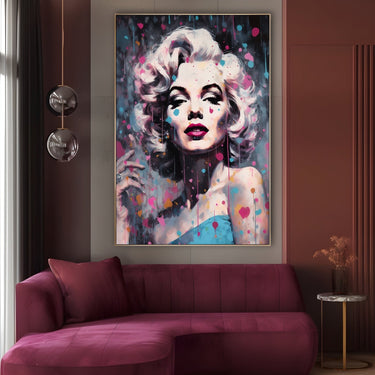 Quadro Stampa su Tela Armonia di Tonalità - CupidoDesign