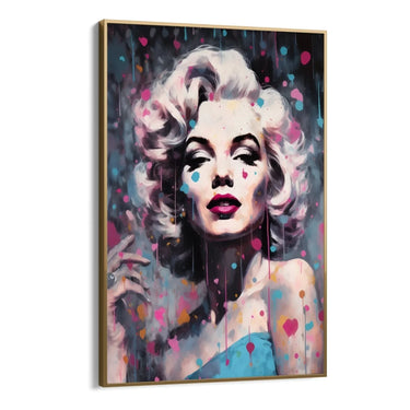 Quadro Stampa su Tela Armonia di tonalità 60x90cm - CupidoDesign