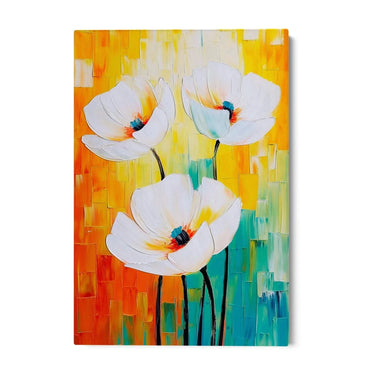 Quadro Stampa su Tela Armonia Floreale - CupidoDesign