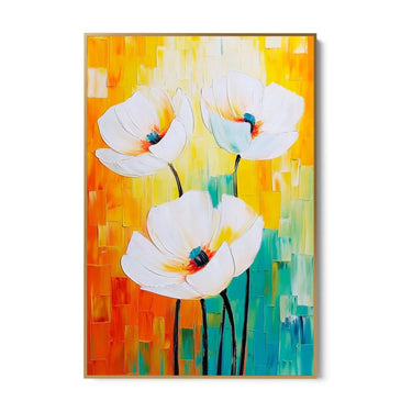 Quadro Stampa su Tela Armonia Floreale - CupidoDesign