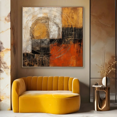 Quadro Stampa su Tela Armonia Rotante - CupidoDesign