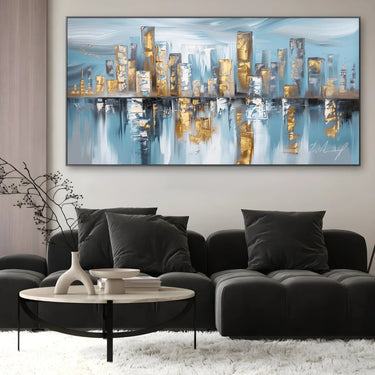 Quadro Stampa su Tela Armonia Urbana - CupidoDesign