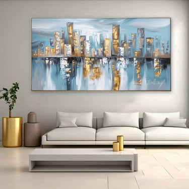 Quadro Stampa su Tela Armonia Urbana - CupidoDesign