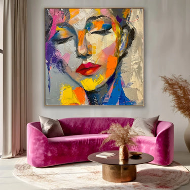 Quadro Stampa su Tela Armonie Intime - CupidoDesign