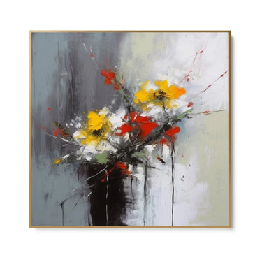 Quadro Stampa su Tela Arrivo della primavera 70x70cm - CupidoDesign