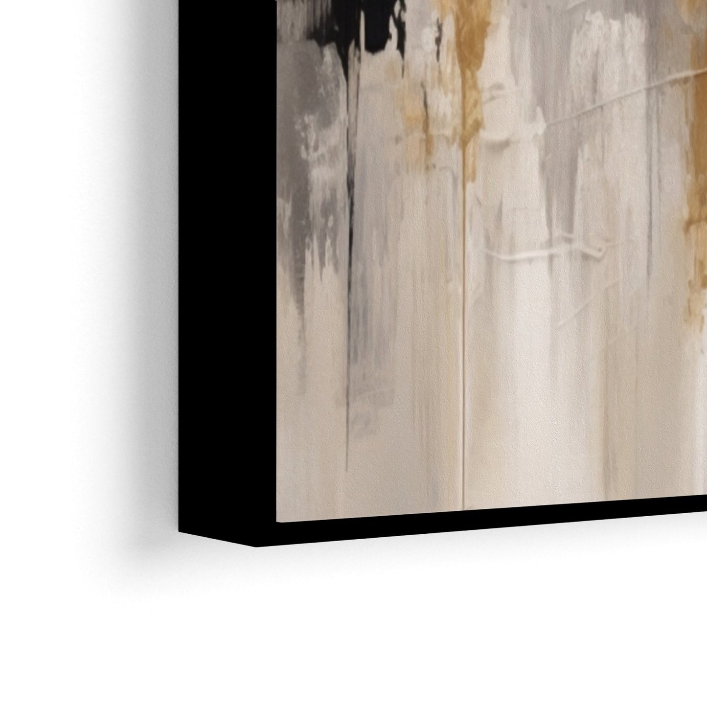 Zwart Abstractionisme 50x100cm