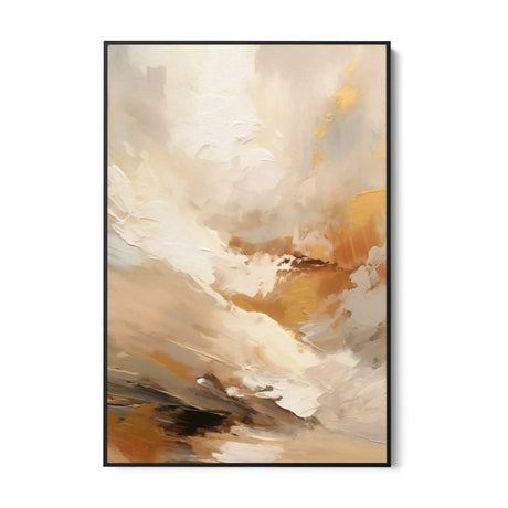 Quadro Stampa su Tela Astratto Dorato - CupidoDesign